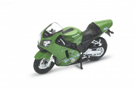 Welly 1:18 Kawasaki 2001 Ninja ZX-12 R (green)